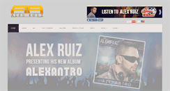 Desktop Screenshot of alexruizoficial.com